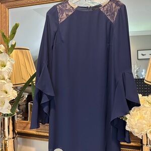 Halston Heritage navy dress